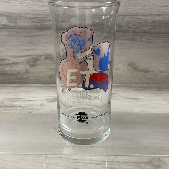 1982 ET Extra-Terrestrial Pizza Hut Glass “I'll Be Right Here” Vintage - Picture 6 of 10